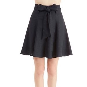 ModCloth Musee Matisse Skirt in Navy